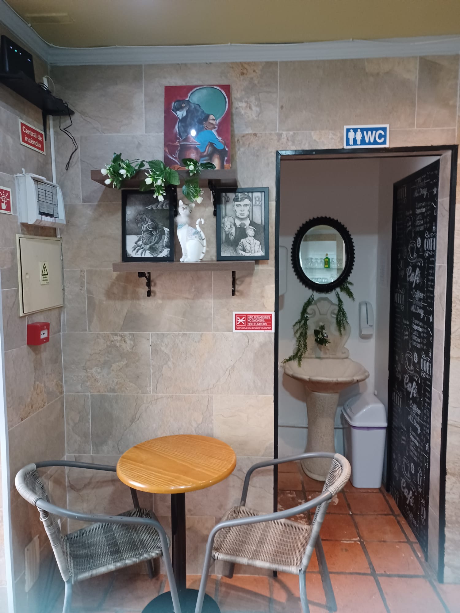 Trespasse de cafetaria Lounge