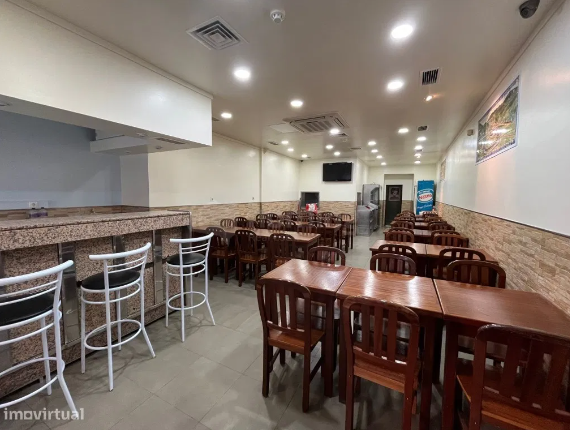 Restaurante para trespasse nas Amoreiras