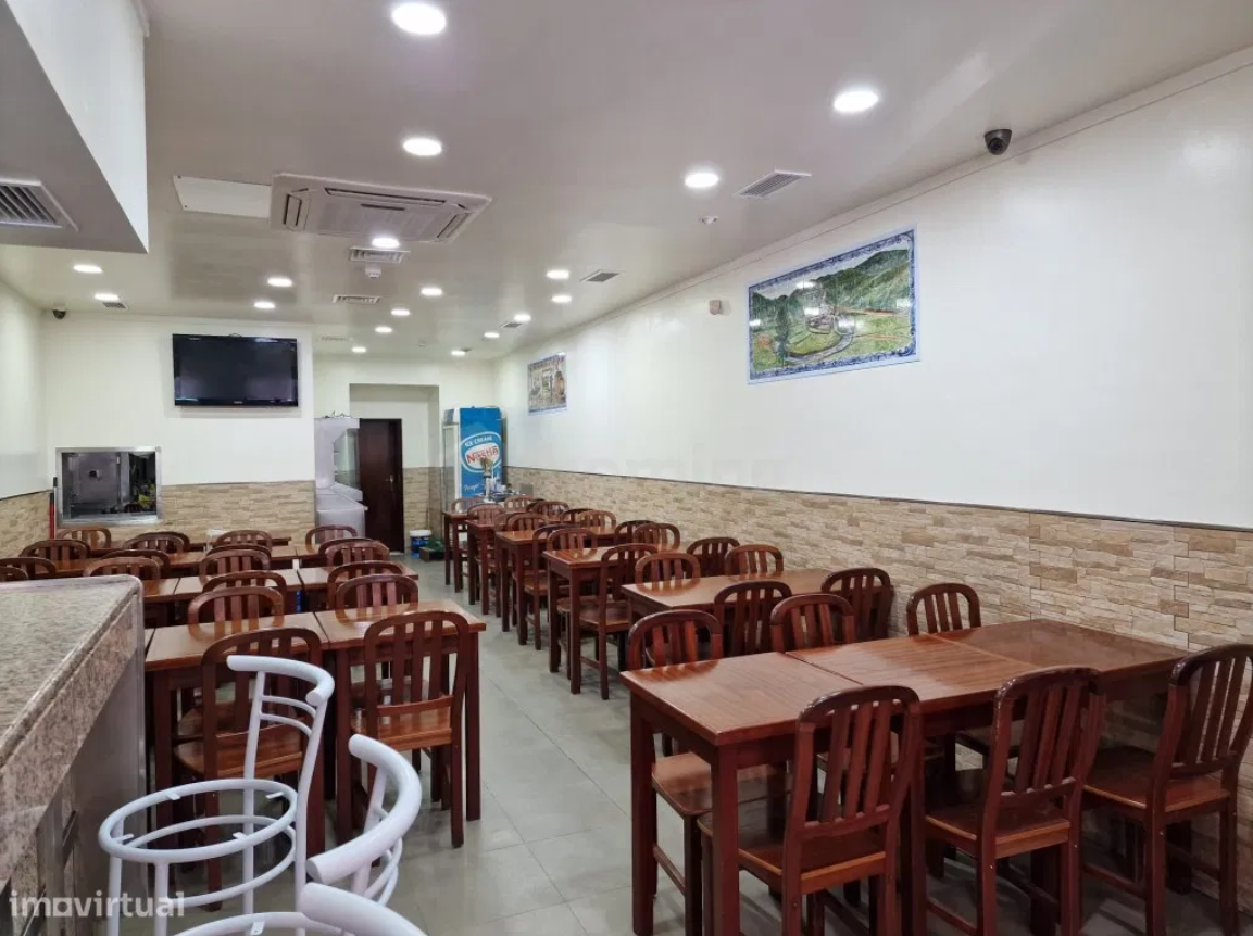 Restaurante para trespasse nas Amoreiras