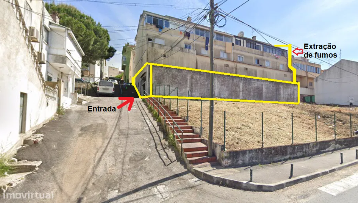 FÁBRICA p/ TRESPASSE ou CO-WORKING com 440 m2 num só piso